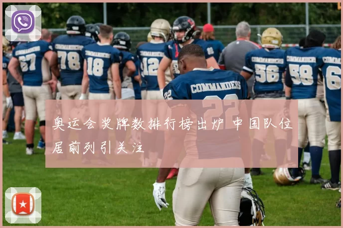 奥运会奖牌数排行榜出炉 中国队位居前列引关注